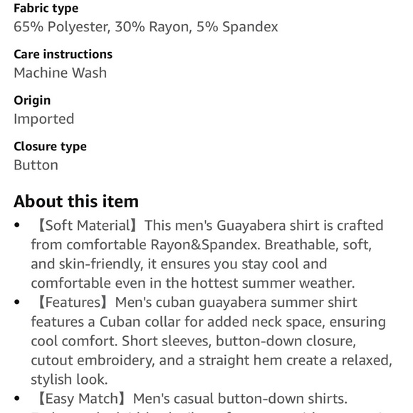 Blue Casual Button Down Shirt with Classic Collar - Picture 4 of 5